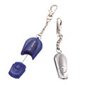 Mini Metal / Plastic Mini Led Sleutelhanger licht / keyring voor relatiegeschenken, ornamenten