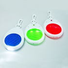 Promotionele geschenken Metal / Plastic gedrukt Mini Led Sleutelhanger sleutelhangers toets ring /