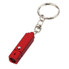 PVC, metalen materiële rode kleur mini led Zaklamp sleutelhanger of ODM voor relatiegeschenken