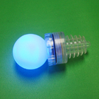 Hoge heldere witte PVC, metalen materiaal LED key chain zaklamp voor relatiegeschenken
