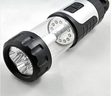 Navulbare Binnenbatterij 5 super heldere witte die LEDs als toorts en 12 strohoed LEDs wordt gebruikt als LEIDENE lantaarn wordt gebruikt