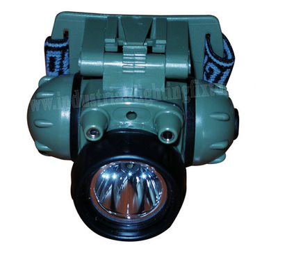 1 watts Navulbare LEIDENE Koplamp Schokbestendige 14000MCD, Weerbestendige LEIDENE Headtorch