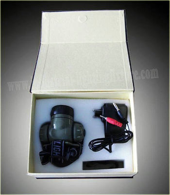 1 watts Navulbare LEIDENE Koplamp Schokbestendige 14000MCD, Weerbestendige LEIDENE Headtorch