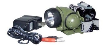 3W navulbare Cree-Koplampkoplamp met Riem, Waterdichte Hoofdtoorts