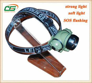 Industriële 3W Cree-LEIDENE Hoofdtoorts IP65 AC85 - 265V, Waterdichte Hoofdtoorts