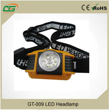 9 LEIDENE van LEDs CREE Koplamp/Droge LEIDENE van het Batterijamerikaanse club van automobilisten Headtorch IP54, Goedgekeurde RoHs