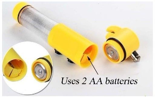 Hoge Lumentoorts Op batterijen 2 aa, Noodsituatie Geleid Flitslicht