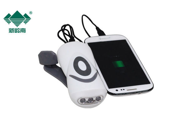 Het kleine Compacte Handcrank Geleide Flitslicht voor Telefoon, leidde Navulbaar Flitslicht