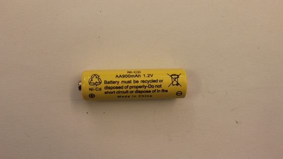 Van de het Flitslichtbatterij van aa 1.2V 900mAh NiCD Navulbare Navulbare de Toortsbatterij