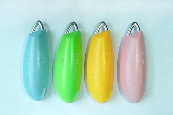 van de bank externe keychain van de flitslicht het professionele macht mini groene blauw,