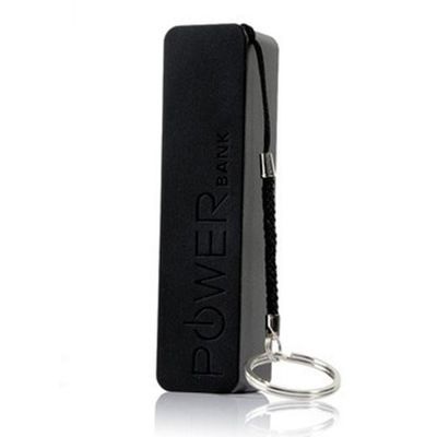 Witte 2600mAh-Celtelefoon het Laden Post, Draagbare de Batterijlader van Keychain van de Machtsbank