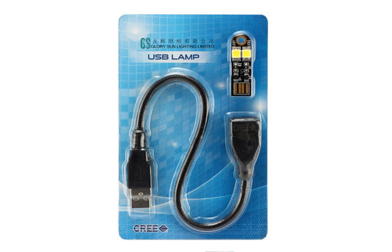 zwarte/witte koele witte Miniusb-LEIDENE Lamp voor Laptop Toetsenbord