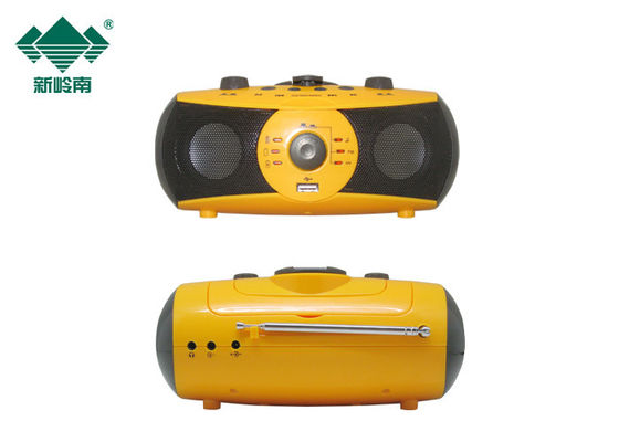 Multifunctionele Mp3 Audio het Flitslichtradio van de Spelerdynamo Geleide Toorts en Dvd-Speler