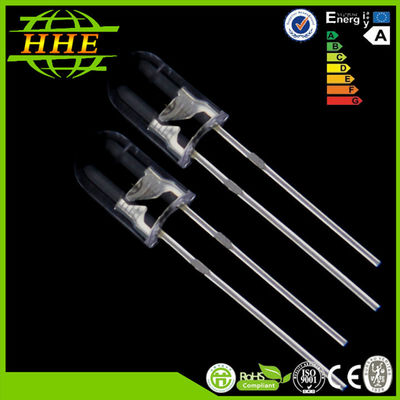 3mm 5mm 8mm Ronde UV LEIDENE Diode, LEIDENE vertoningsultraviolet leds 30 graad het Bekijken hoek