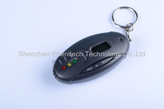 Het snelle Reactieabs Plastic Digitale Meetapparaat van de de Ademalcohol van Keychain, Ce