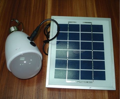 Het kamperen/Lezing 2V/6W Zonne LEIDEN Noodsituatielicht met USB-Lader