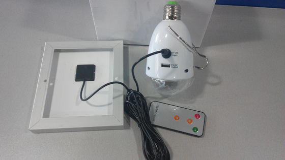 Het kamperen/Lezing 2V/6W Zonne LEIDEN Noodsituatielicht met USB-Lader