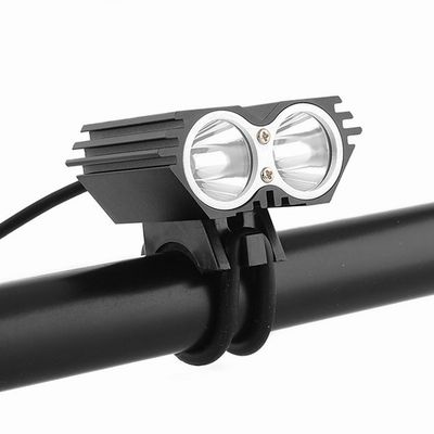 Zonneonweer 5000 Lumen2x CREE XML U2 LEIDENE Bergfiets steekt/Fietskoplamp aan