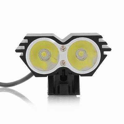 Zonneonweer 5000 Lumen2x CREE XML U2 LEIDENE Bergfiets steekt/Fietskoplamp aan