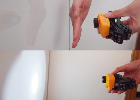 300LM plastic Aluminiumcree LEIDENE Hoofdtoorts met sensorfunctie