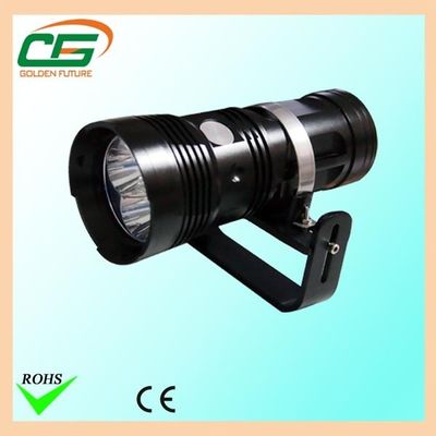 IP68 de Waterdichte Geleide Toorts van Cree T6, Super Helder Flitslicht